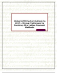Global ATM Market Outlook to 2015 - Rising Challenges by Evolving Alternative Payment Methods