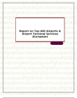 Report on Top 400 Airports & Airport Terminal Services (European)