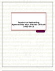 Report on Partnering Agreements with Warner Chilcott 2005-2012