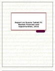 Report on Russia Tablet PC Market Forecast and Opportunities, 2016
