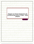 Report on Direct Expansion Air Conditioning Units in Italy - Main players
