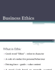 Business Ethics