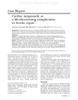 Cardiac tamponade as a life-threatening complication in hernia repair-case report