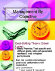 Management By Objective