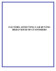 Car Buying Behavior