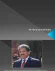 Anand Mahindra Profile