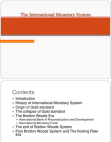 International Monetary System