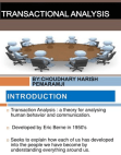 Transactional Analysis-Human Behavior