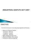 Industrial Dispute Act 1947