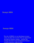Strategic HRM Explained