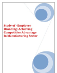 Employer Branding Manufacturing Sector
