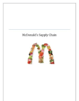 McDonald’s Supply Chain