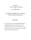 Report On Study of Quality of Work Life at Ling Technologies