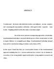 A Study on Transformational Leader Ship at V Source MBA Project
