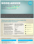 Good Advice for a Better Life and Better Business - from 27 Speakers, Authors & Thought Leaders