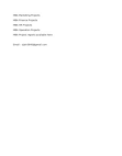 MBA Marketing Projects