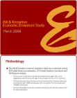 Hill & Knowlton Economic Downturn Study (Presentation)