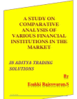 Comparitive analysis on Financial institutions