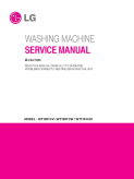 LG WT1201 WT1101 Washer Service Manual