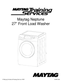 Maytag Neptune 27 Inch Front Load Washer