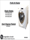 GE WPDH8800J0 Profile HA Washer Service Manual