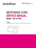 GoldStart Microwave Oven MA-1417xx