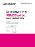 GoldStart Microwave Oven MA-2003xx