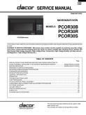 Dacor PCOR30 Microwave Oven