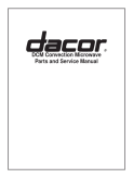 Dacor DCM Convection Microwave