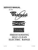 Whirlpool Roper Estate Freestanding Self-Cleaning Electric Range