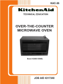 KitchenAid Over-The-Counter Microwave Oven KAC-36