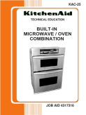 KitchenAid Built-In Microwave Oven Combination KAC-25