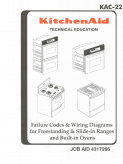 Whirlpool KAC-22 Failure Codes & Wiring Diagrams for Freestanding & Slide-in Ranges and Built-in Ovens