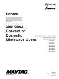 Maytag Jenn-Air Amana 2001 2002 Convection Domestic Microwave Ovens