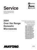 Maytag 2004 Over the Range Microwaves
