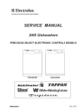Frigidaire Dishwasher Precision Select Models Service Manual