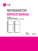 LG Top Freezer Refrigerator Service Manual LRTN22330xx