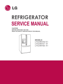 LG Refrigerator Service Manual LFX23961