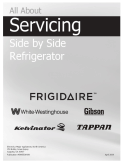 Frigidaire Refrigerator SxS 2009 (Iceman) Service Manual