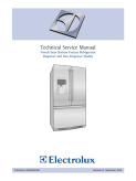 Electrolux French Door Bottom Freezer Refrigerator Service Manual