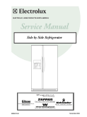 Frigidaire Refrigerator SxS 2004 with Genesis Control Service Manual