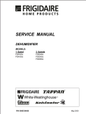Frigidaire Dehumidifier Service Manual