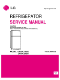 LRTBC1825xx LG 18 cu. ft. Top Freezer Refrigerator Service Manual