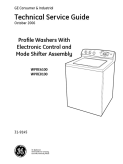 GE Profile Washers WPRE6100 WPRE8100 Service Manual