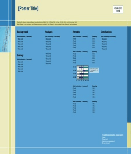 Poster Powerpoint Template on Poster Title Powerpoint Template