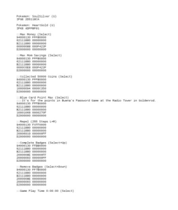 Groudon rebattle action replay code