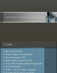 Cessation of Resuscitation of Cardiac Arrest Patients