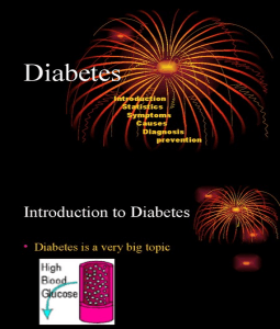 Diabetes Powerpoint Presentation on Diabetes Powerpoint Presentation