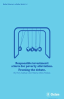 Responsible Investment: A force for poverty alleviation