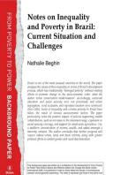 Notes on Inequality and Poverty in Brazil: Current Situation and Challenges